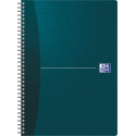 Oxford Office Essentials spiraalschrift, 100 bladzijden, ft A4, geruit 5 mm, geassorteerde kleuren