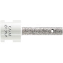 Fraises diamantée cylindrique pour le carrelage Carat Ø10mm / pce