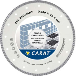 Diamantschijf voor tegels / natuursteen Carat, type CDC Ø350mm / pce