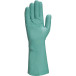 Groene nitril handschoenen 33cm VE802 het paar M 9/10 / pce