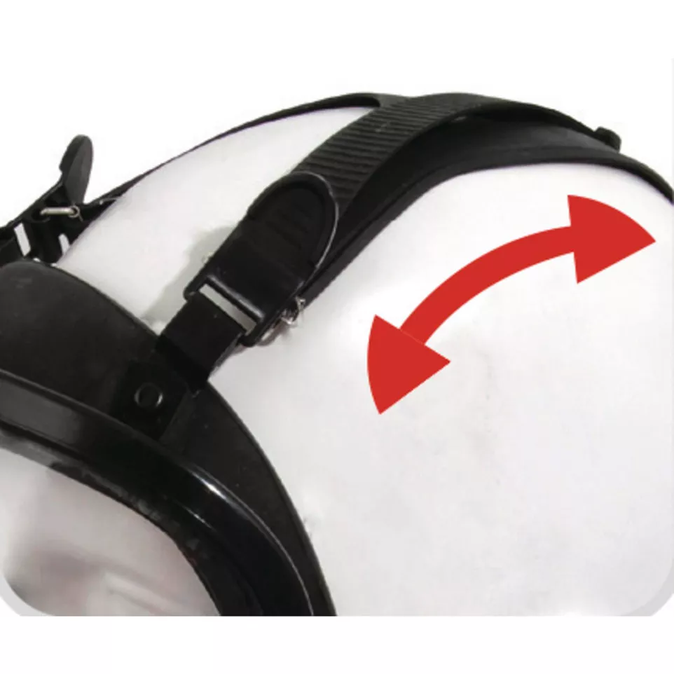 Masque respiratoire fixation avec...