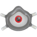 Demi-masques jetables moulés FFP3 + valve / 5pce
