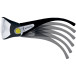 Lunettes polycarbonate monobloc nez intégré branches inclinables / pce