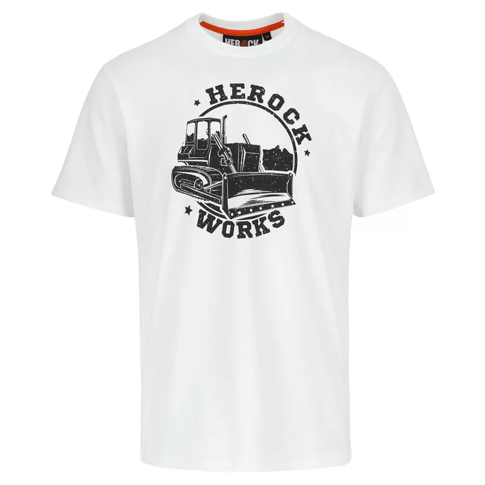 Herock Digger Short Sleeve White...