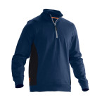 Navy Blue Half Zip...
