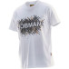 T-shirt Jobman Print Spike wit S / pce