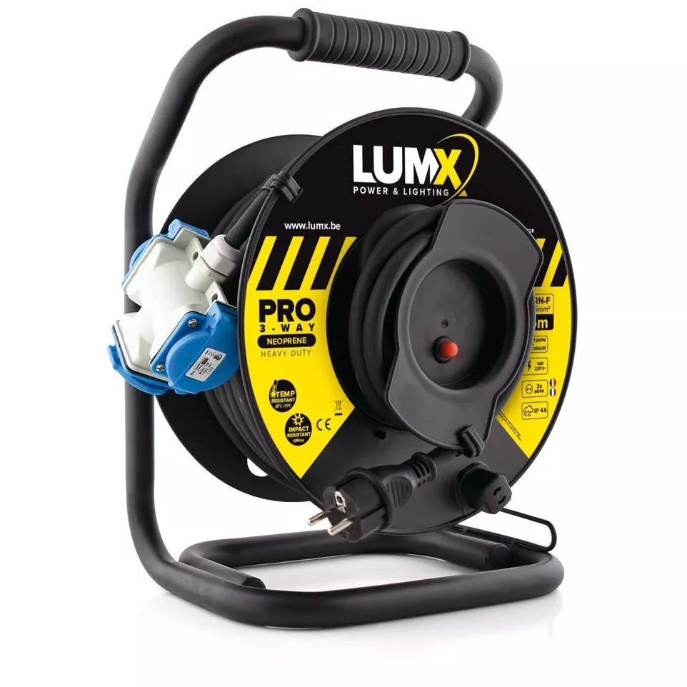 Professional Cable Reel 3G2.5 25m...
