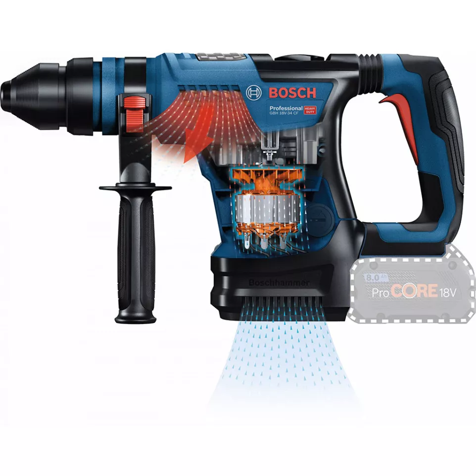 Marteau Click & Go Bosch BiTurbo GBH...
