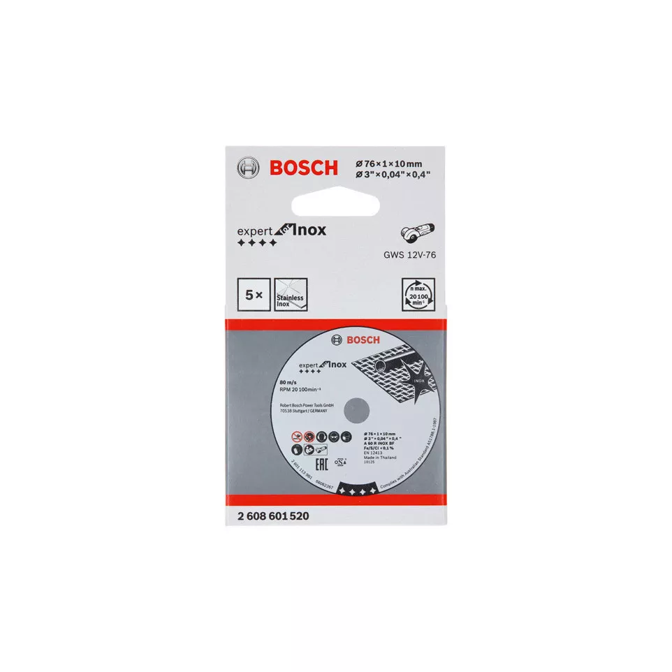 Bosch Expert roestvrijstalen...