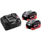 Startset 1 lader + 2 Metabo...