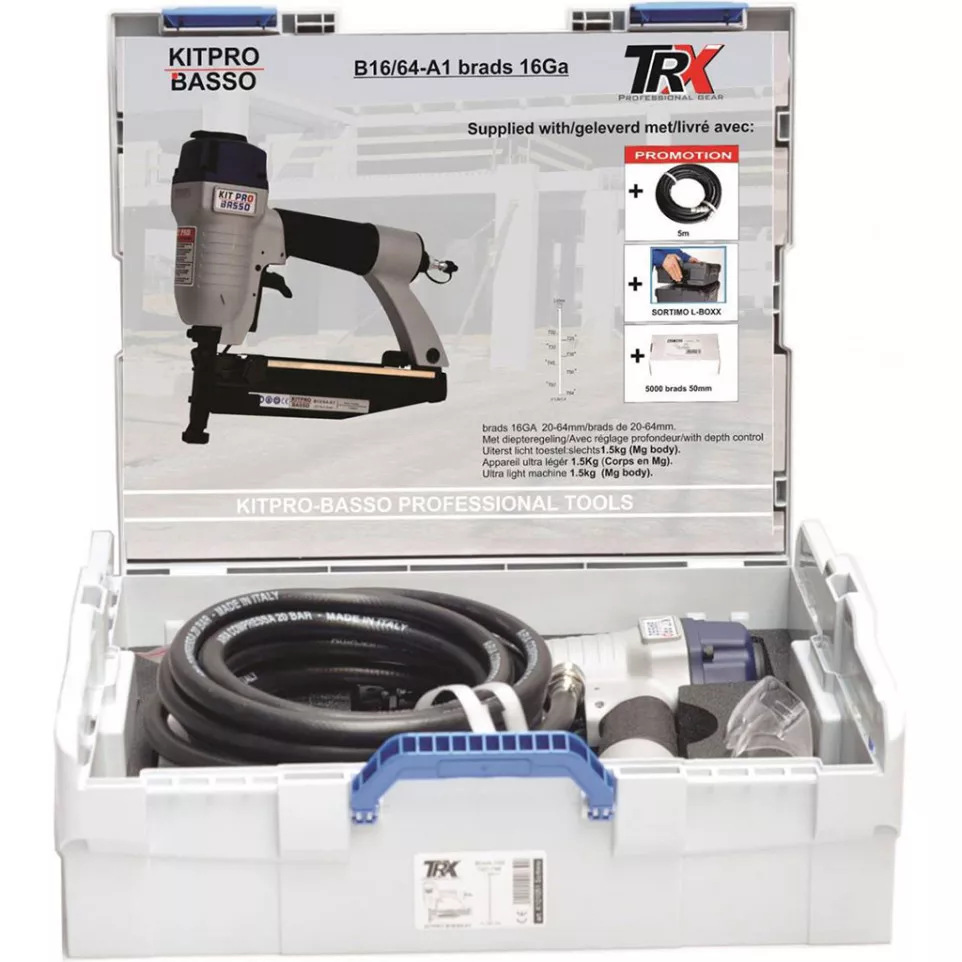 Basso Kitpro B16/64-A1 Pneumatic Brad...