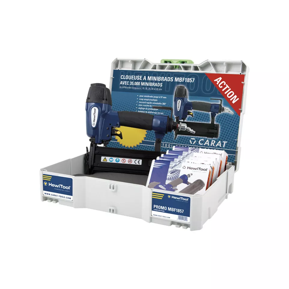 Cloueuse mini-brads MBF1857 / pce