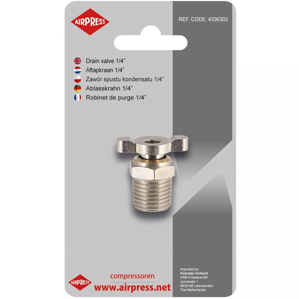 Purge Drain Valve 1/4" for Pneumatic...