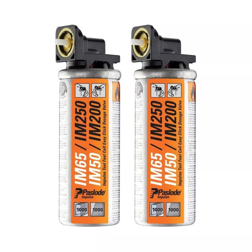 2 gaspatronen 30 ml voor Paslode IM50...