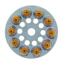 Rode LADING voor poedernagel SPITFIRE / 100pce