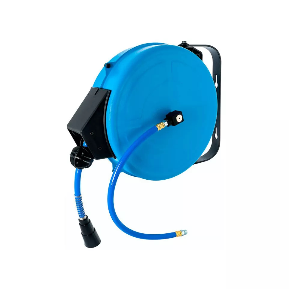 Wall-Mounted Compressed Air Hose Reel...