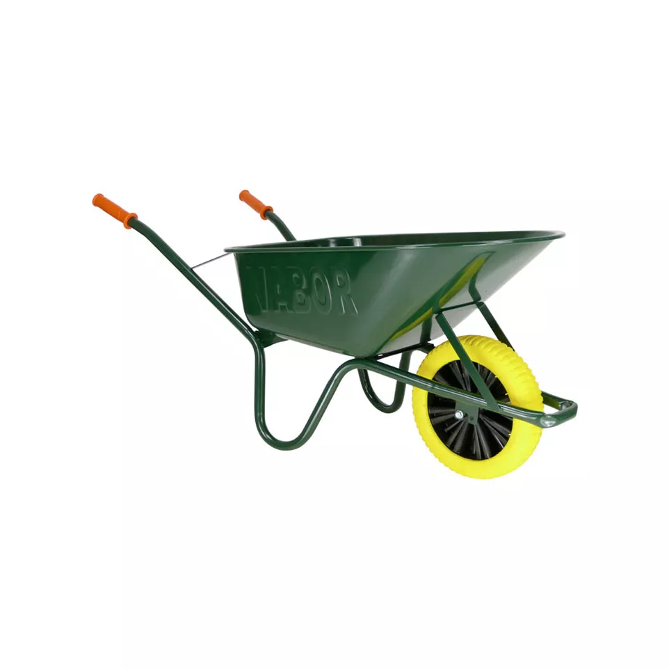 Construction Wheelbarrow with PP Rim...