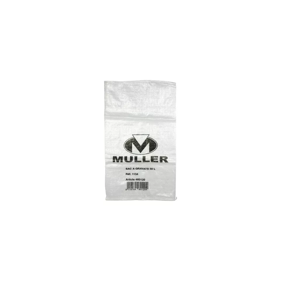 Sac à gravats 50 litres / pce