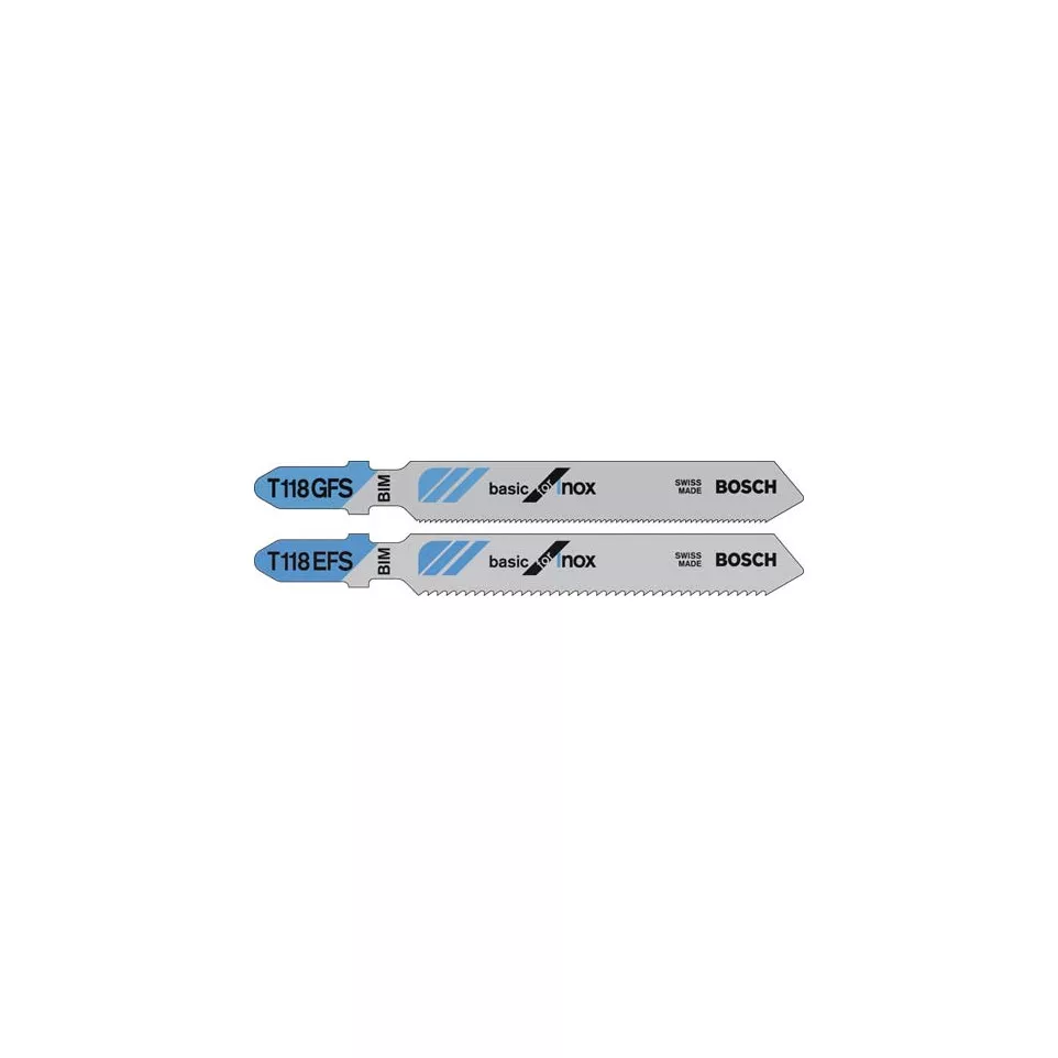 decoupeerzaagbladen Bosch T118EFS / 5pce