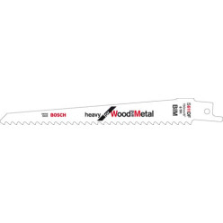 zaagbladen voor Bosch S611DF ijzerzaag voor hout en metaal 150mm / 5pce