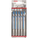 Bosch T 321 AF Speed for Metal Jigsaw Blades 5 pieces