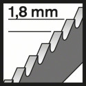 Lames de scie sauteuse Bosch T128BHM / 3pce