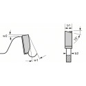 Lame HM pour scie à onglet et radiale Ø254mm / pce