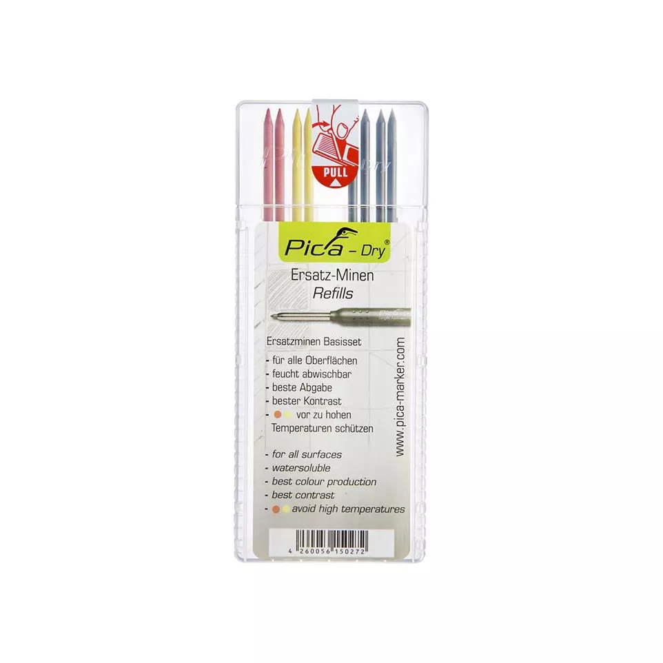 Pica Dry Replacement Leads Set of 8 pcs