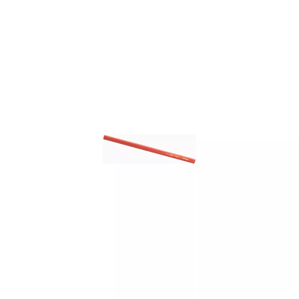 Crayon rouge  de Menuisier 30cm / pce