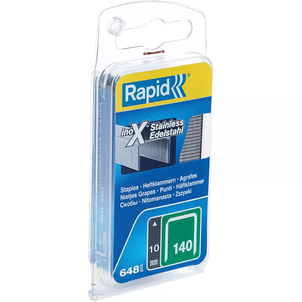 Agrafes TYPE 140 inox 10mm / 650pce