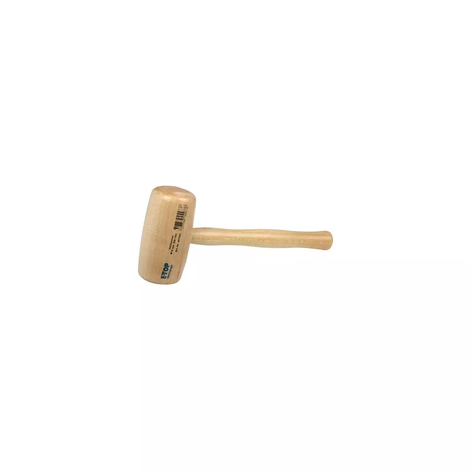 Maillet en bois tête ronde / pce