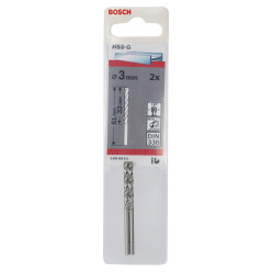 Metaalboor Ø3mm / 2pce
