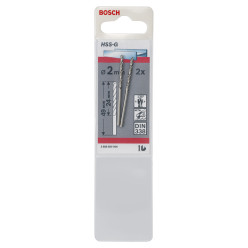 Metaalboor Ø2mm / 2pce