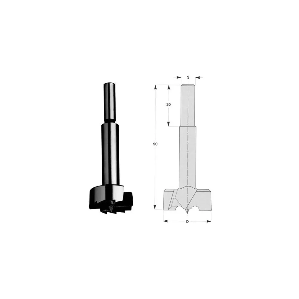 Cilinderkopboor CMT D 20mm / pce