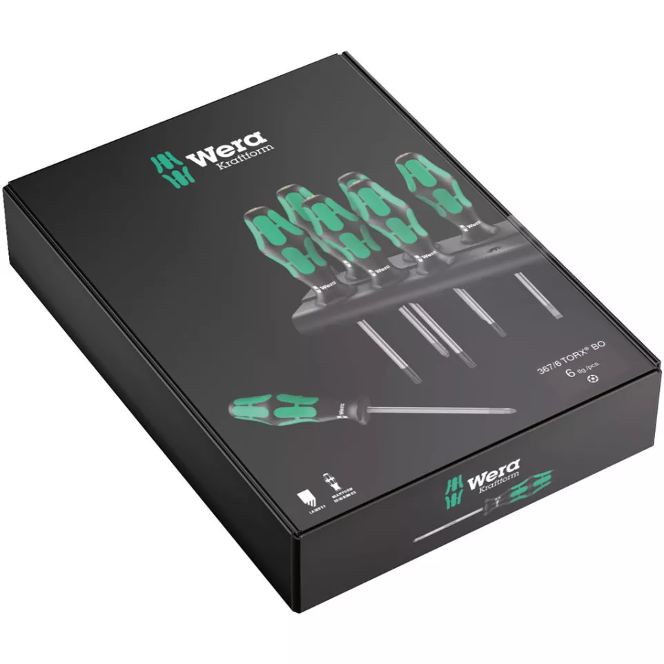 Wera set van 6 schroevendraaiers TORX...