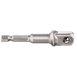 Porte-douille ¼ vers carré 1/2" / pce