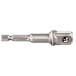 Porte-douille ¼ vers carré 1/2" / pce