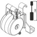 Boitier à sangle Roll&Fix SumTal pour gallerie de toit MTS alu / pce