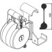 Roll&Fix Strap Housing SUAR AluRack for Roof Rack / pc