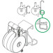 Boitier à sangle Roll&Fix SUSH Universel Short pour gallerie de toit universel court (85 à 145 mm) / pce