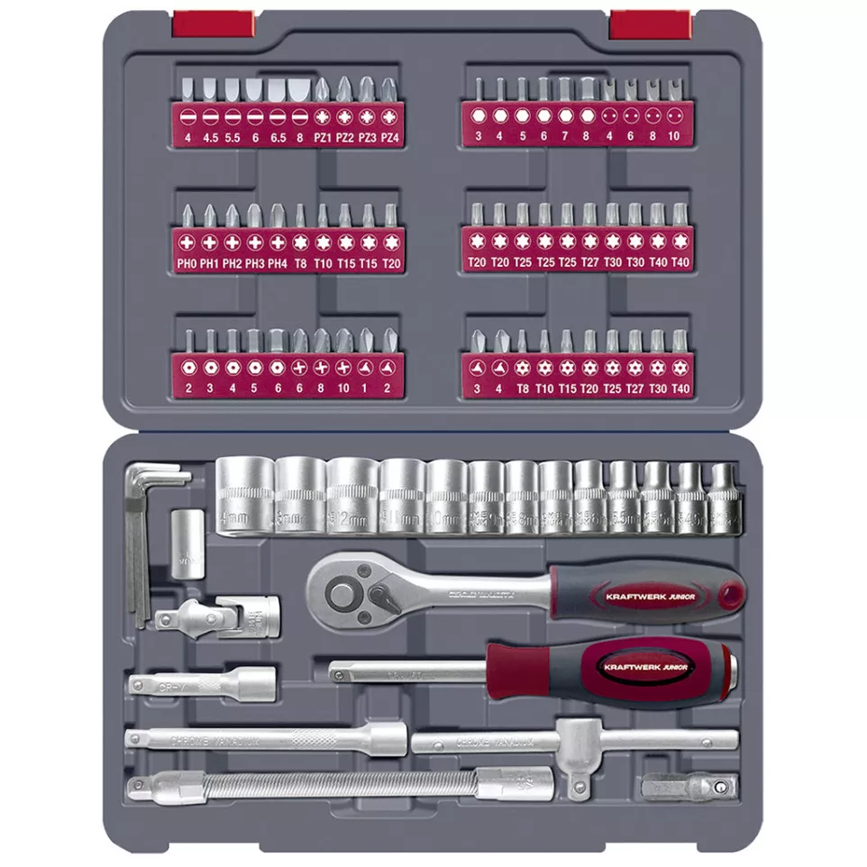 Kraftwerk set van 82 bits 1/4'' / pce