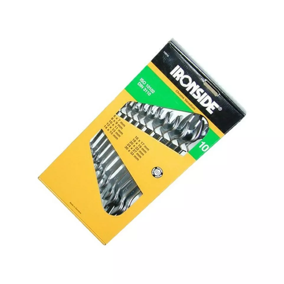 Set van 10 steeksleutels 6-32mm / pce