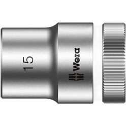 Wera Zyklop 15mm 1/2" Drive Socket per piece