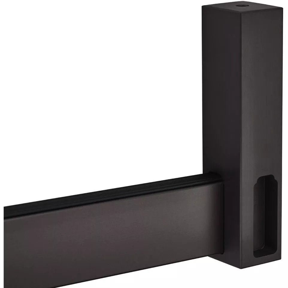 Black Titanium Rectangular Wardrobe...