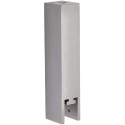 Support intermédiaire à suspendre pour barre rectangulaire inox look brossé / pce