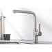 Mitigeur Blanco LANDORA Inox Brossé Bec 360° / pce