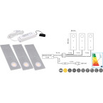 Jovita Long Aluminum 3-Pack...