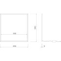 Akordit LED Panel 40W 3600lm per piece