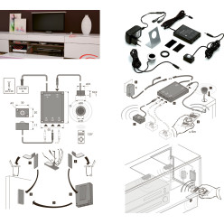 Infrarood repeater set / pce