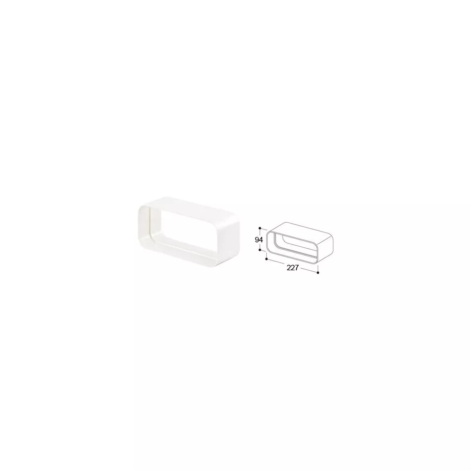 Flat Duct Connector Sleeve / pc